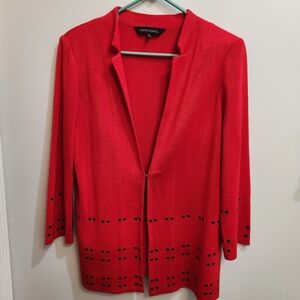 Ming Wang Knit Cardigan Size Small